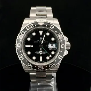 Rolex GMT-Master II 116710LN 40mm Stainless steel Black