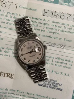 Rolex Datejust 36 16220 Stainless steel