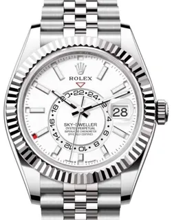 Rolex Sky-Dweller 336934 42mm Stainless steel White