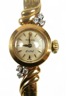 Rolex Orchid 18k yellow gold