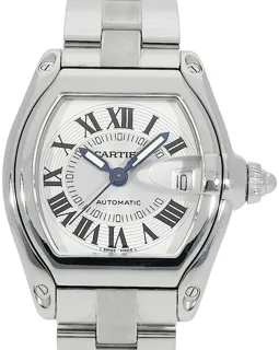 Cartier Roadster W62000V3 Stainless steel Silver