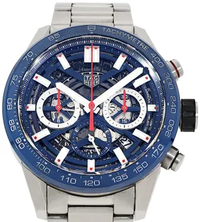 TAG Heuer Carrera CBG2A11.BA0654 Ceramic and Stainless steel Skeleton