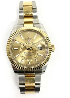 Rolex Sky-Dweller 326933-0001 42mm Stainless steel Golden