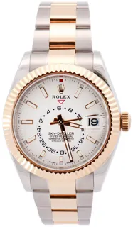 Rolex Sky-Dweller 326933 42mm Stainless steel White