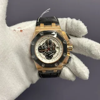 Audemars Piguet Royal Oak Offshore 26078RO.OO.D002CR.01 44mm Rose gold White