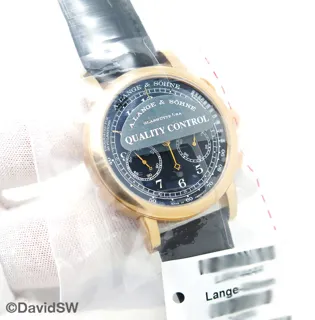 A. Lange & Söhne 1815 414.031 40mm Rose gold Black