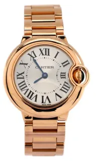 Cartier Ballon Bleu Rose gold Silvered