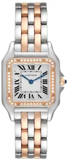 Cartier Panthu00e8re de Cartier Rose gold and Stainless steel Silver