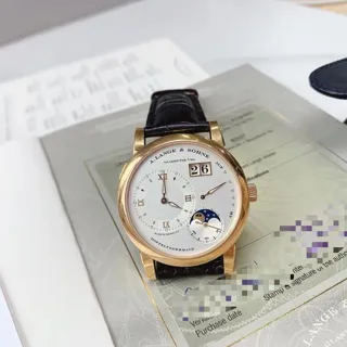 A. Lange & Söhne Lange 1 109.032 38.5mm Rose gold Silver