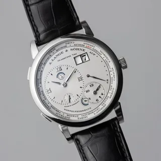 A. Lange & Söhne Lange 1 116.025 42mm Platinum Silver