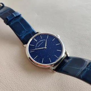 A. Lange & Söhne Saxonia 205.086 39mm Blue