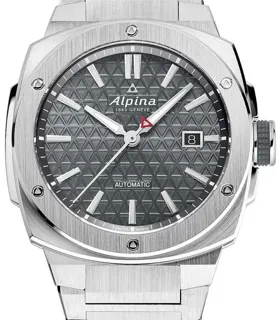 Alpina Alpiner AL-525G4AE6B 41mm Stainless steel Gray