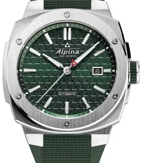 Alpina Alpiner AL-525GR4AE6 41mm Stainless steel Green