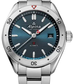 Alpina Alpiner AL-525NS4AQ6B 40mm Stainless steel Blue