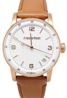 Audemars Piguet Code 11.59 15210OR.OO.A099CR.01 41mm Rose gold White