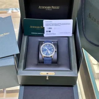 Audemars Piguet Code 11.59 15210ST.OO.A348KB.01 41mm Stainless steel Blue