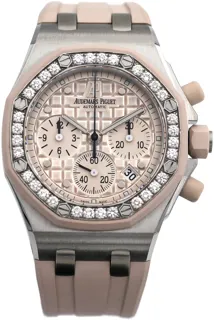 Audemars Piguet Royal Oak Offshore 26048SK.ZZ.D082CA.01 37mm Stainless steel Pink