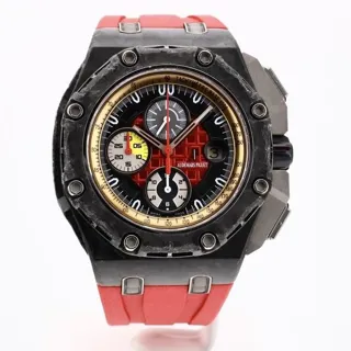 Audemars Piguet Royal Oak Offshore 26290IO.OO.A001VE.01 44mm Carbon fiber and Ceramic and Titanium Red