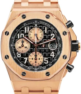 Audemars Piguet Royal Oak Offshore 26470OR.OO.1000OR.03.A 42mm Rose gold Black