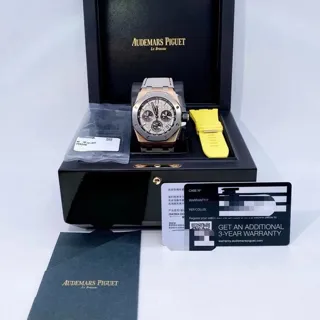 Audemars Piguet Royal Oak Offshore Chronograph 26420OI.OO.A015VE.01 43mm Rose gold Gray