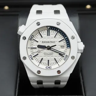 Audemars Piguet Royal Oak Offshore Diver 15707CB.OO.A010CA.01 Ceramic Silver