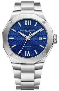 Baume & Mercier Riviera M0A10620 42mm Stainless steel Blue