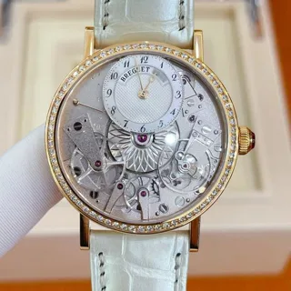 Breguet Tradition 7038BR/18/9V6/D00D 37mm Rose gold White