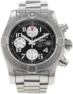 Breitling Avenger A13381 Stainless steel Black