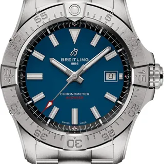 Breitling Avenger A17328101C1A1 42mm Stainless steel Blue