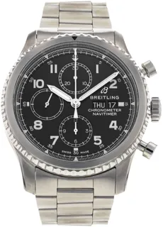 Breitling Aviator 8 A13314 Stainless steel Black