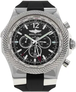 Breitling Bentley A47362 Stainless steel Black