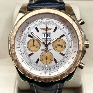 Breitling Bentley H44363 48mm Rose gold White