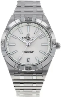 Breitling Chronomat A10380 36mm Stainless steel White