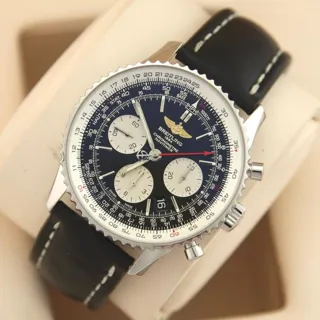 Breitling Navitimer 01 AB012012/BB01 43mm Stainless steel Black