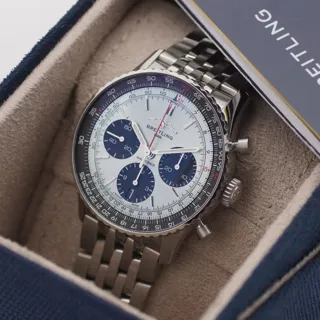 Breitling Navitimer AB0139 41mm Stainless steel Blue