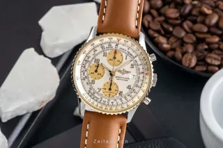 Breitling Navitimer D13022 41mm Yellow gold and Stainless steel