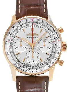 Breitling Navitimer RB0139211G1P1 41mm Red gold Silver