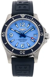 Breitling Superocean A17316 Stainless steel Blue