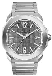 Bulgari Octo 103740 41mm Stainless steel Gray