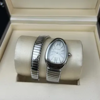 Bulgari Serpenti 101817 35mm Stainless steel Silver