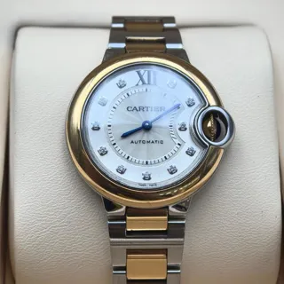 Cartier Ballon Bleu 33mm W3BB0006 33mm Stainless steel