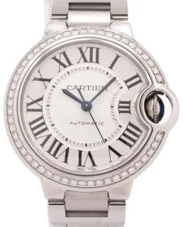 Cartier Ballon Bleu 33mm W4BB0016 33mm Stainless steel Silver