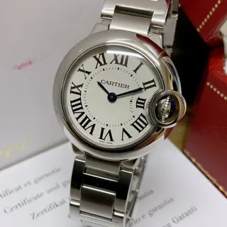 Cartier Ballon Bleu de Cartier W69010Z4 28mm Stainless steel Silver