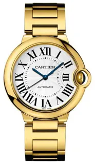 Cartier Ballon Bleu de Cartier wgbb0046 36mm Yellow gold Silver