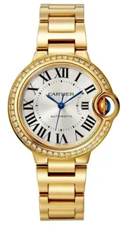 Cartier Ballon Bleu de Cartier WJBB0063 33mm Rose gold Silver