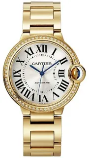 Cartier Ballon Bleu de Cartier WJBB0070 36mm Yellow gold Silver