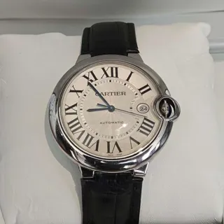 Cartier Ballon Bleu de Cartier WSBB0026 42mm Stainless steel White