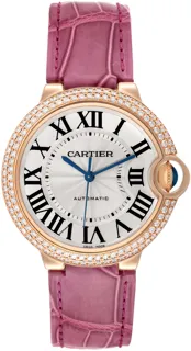 Cartier Ballon Bleu WE900551 Rose gold White