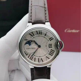 Cartier Ballon Bleu WSBB0020 37mm Stainless steel Silver