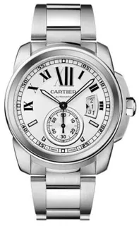 Cartier Calibre de Cartier W7100015 42mm Stainless steel Silver